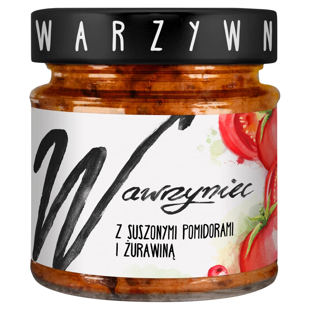 WAWRZYNIEC Pasta z suszonymi pomidorami i żurawiną 180 g