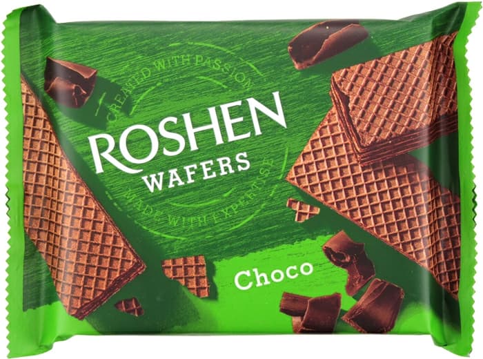 ROSHEN Wafle z nadzieniem czekoladowym 72 g