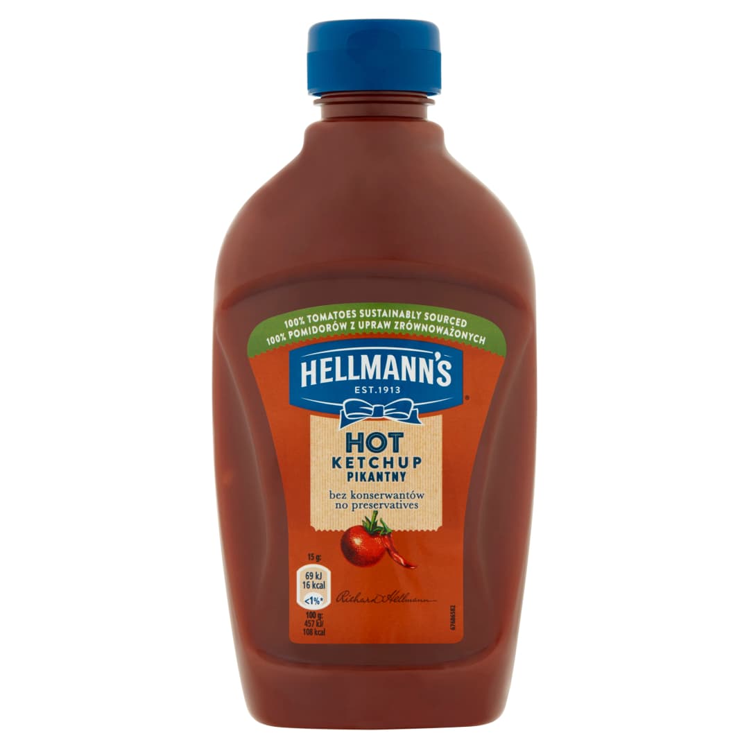 HELLMANN'S Ketchup pikantny 470 g