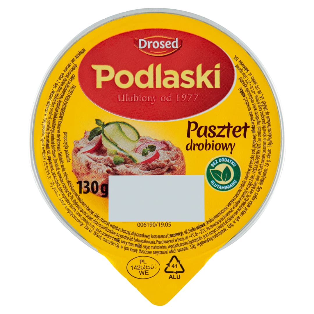 DROSED PODLASKI Pasztet drobiowy 130 g