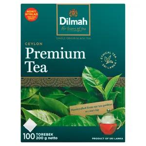 DILMAH Herbata czarna ekspresowa Ceylon 100 szt.