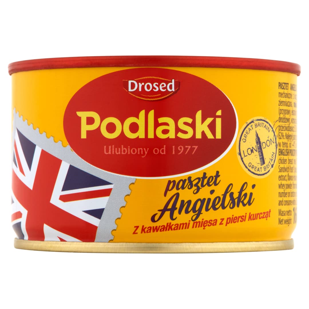 DROSED PODLASKI Pasztet angielski z kurcząt 160 g
