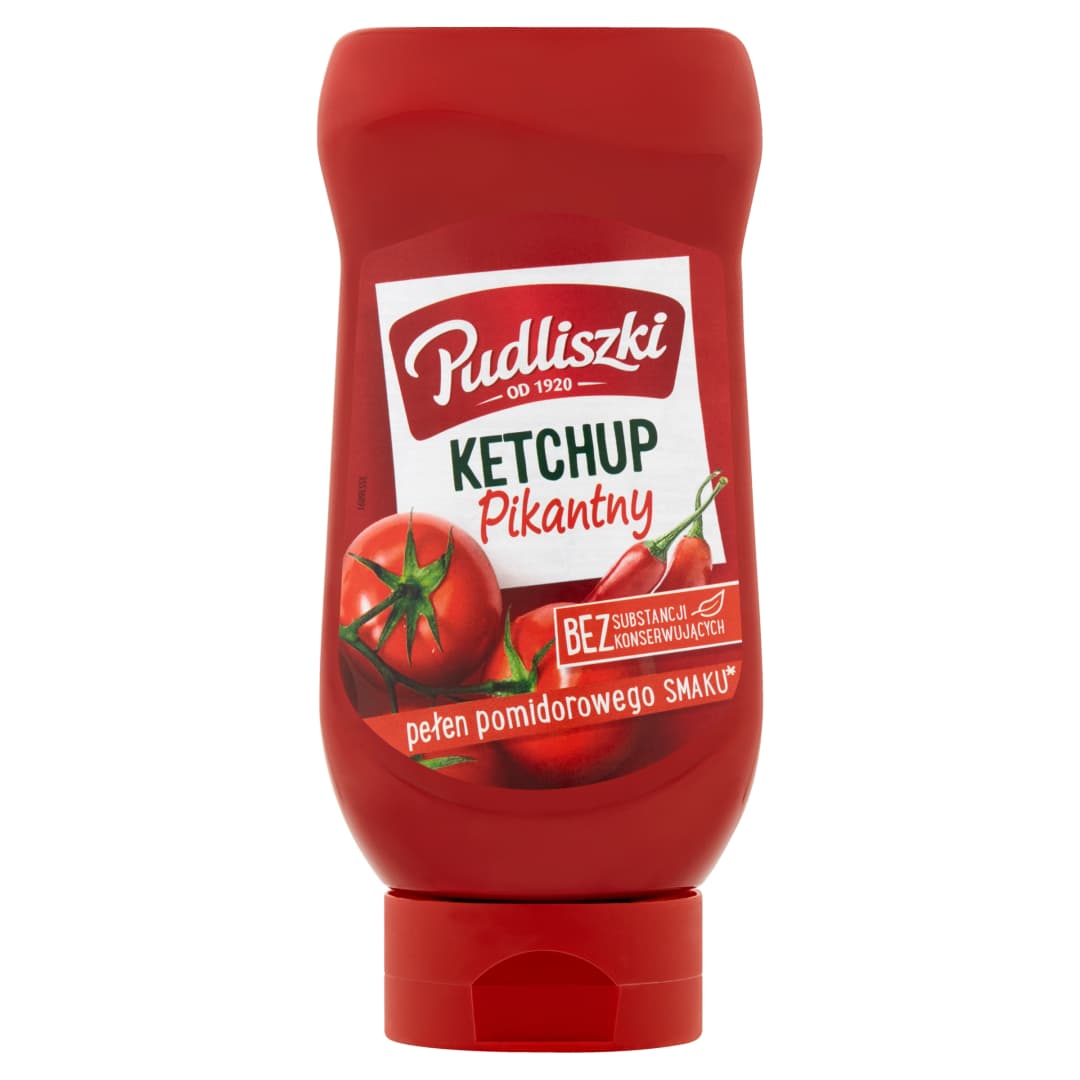 PUDLISZKI Ketchup pikantny 480 g
