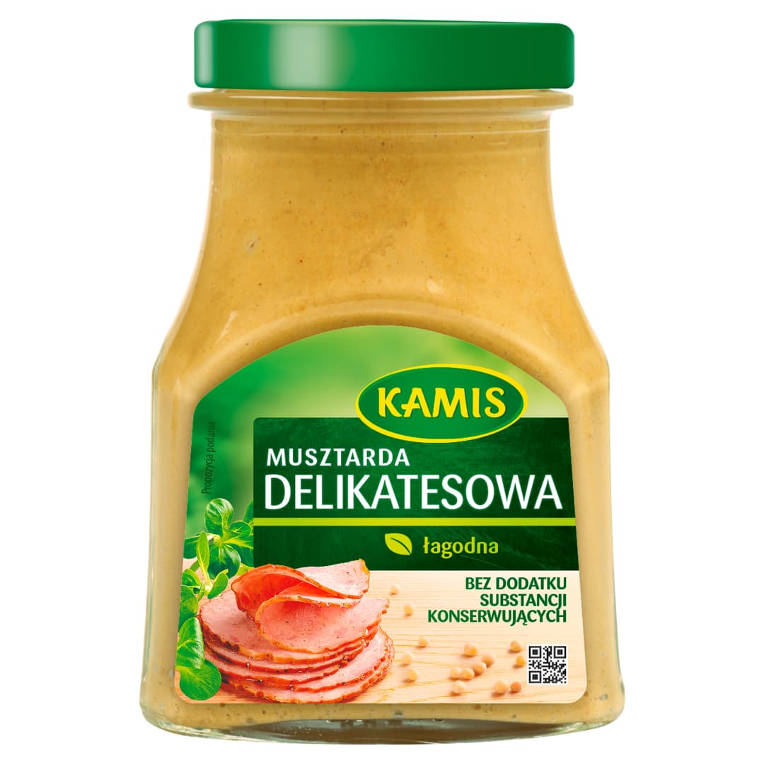 KAMIS Musztarda delikatesowa 185 g