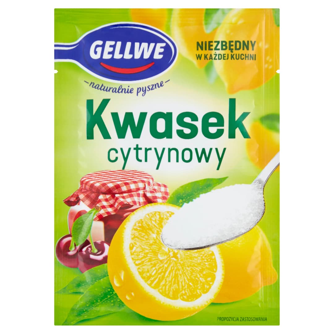 GELLWE Kwasek cytrynowy 20 g