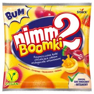 NIMM2 BOOMKI Rozpuszczalne cukierki owocowe wzbogacone witaminami