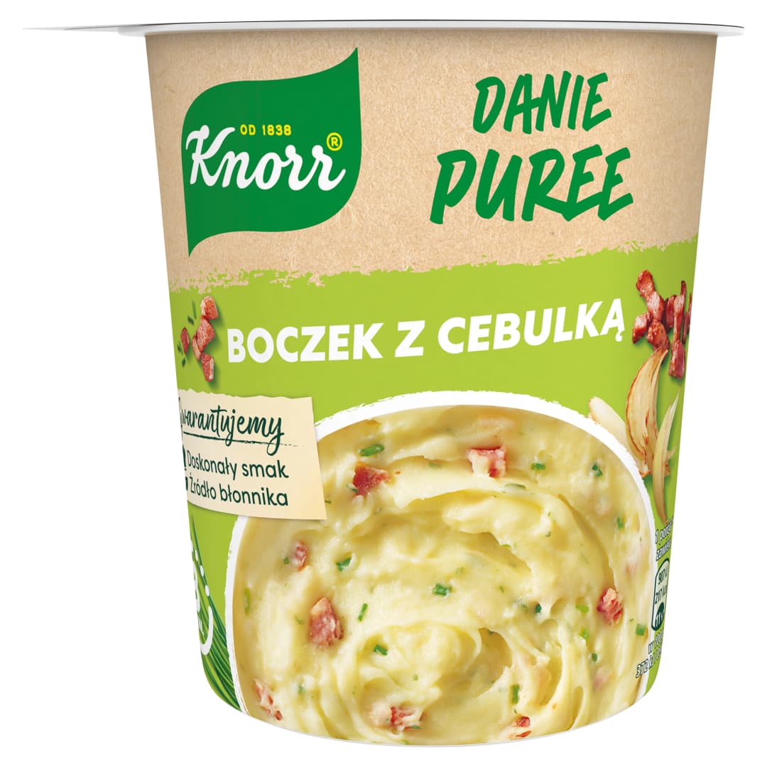 KNORR DANIE Puree boczek z cebulką 51 g