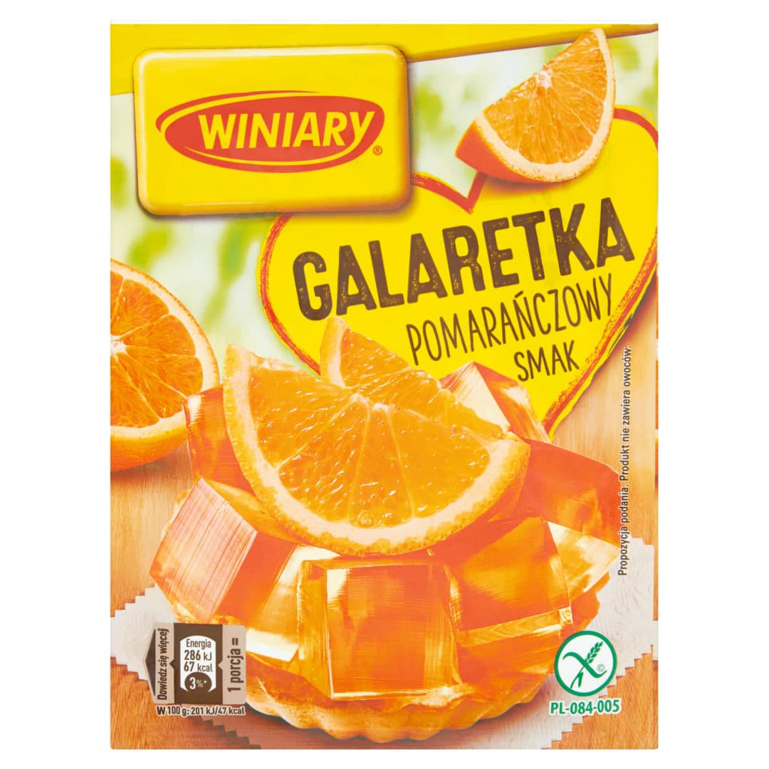 WINIARY Galaretka pomarańczowa 71 g