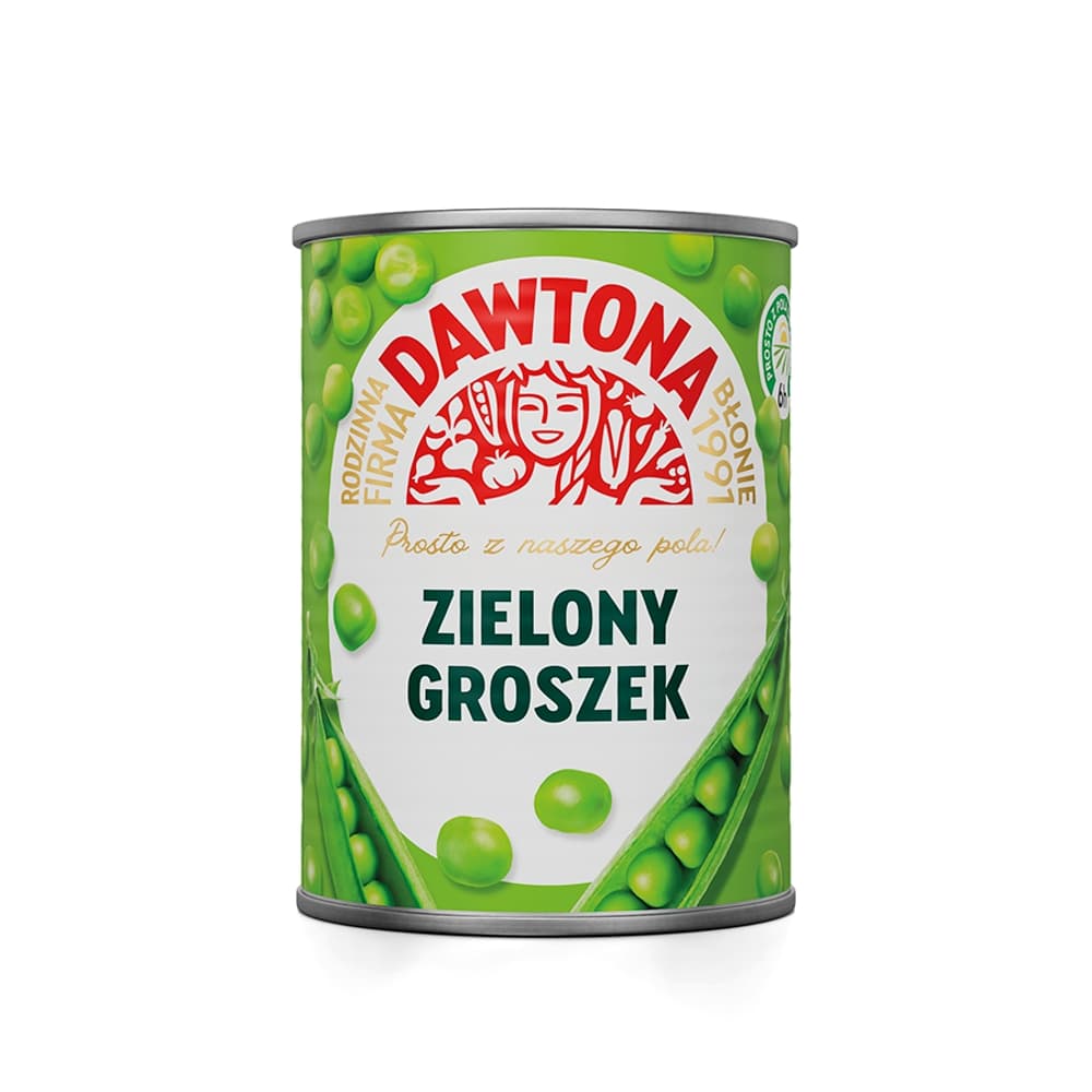 DAWTONA Groszek konserwowy 400 g