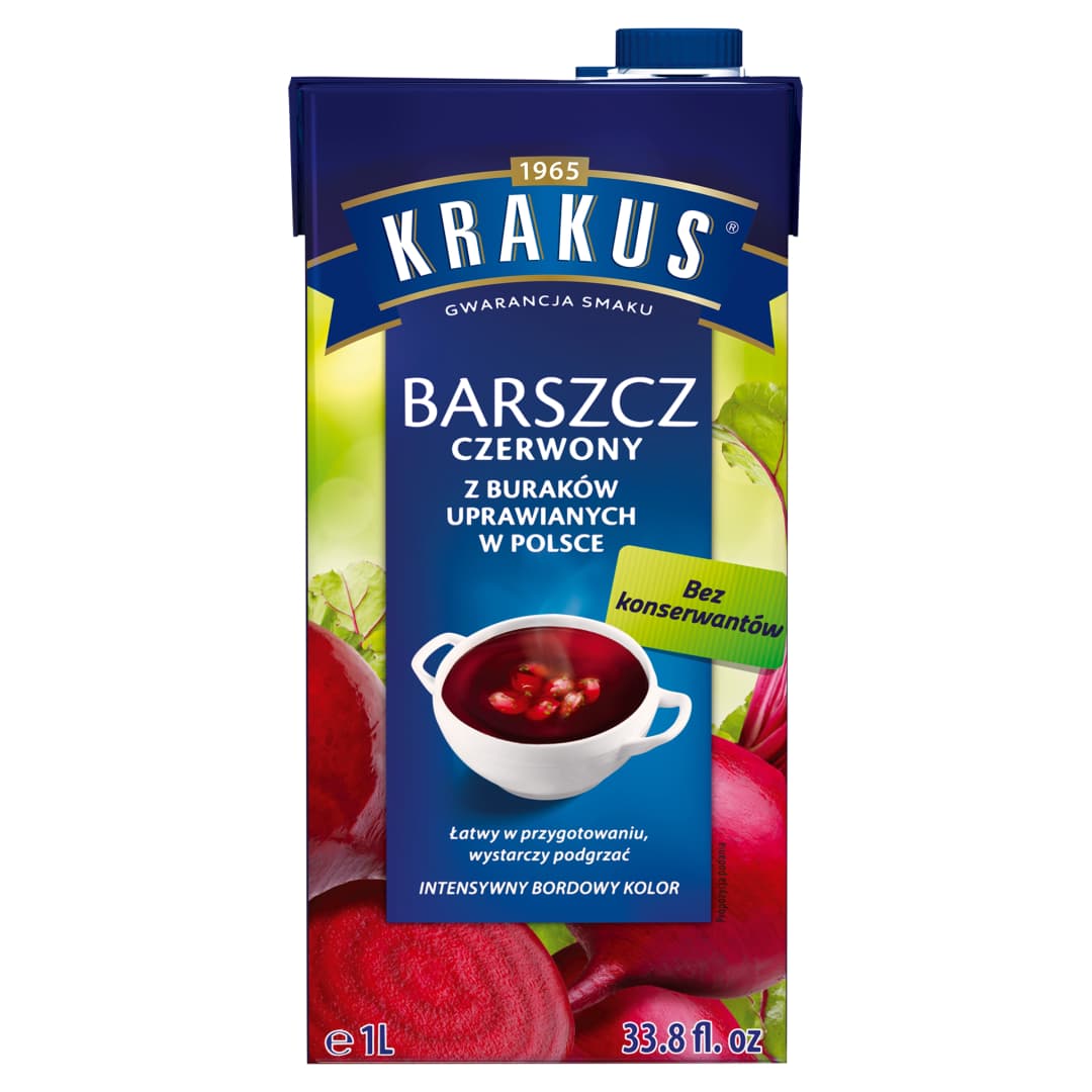 KRAKUS Zupa barszcz czerwony 1000 ml