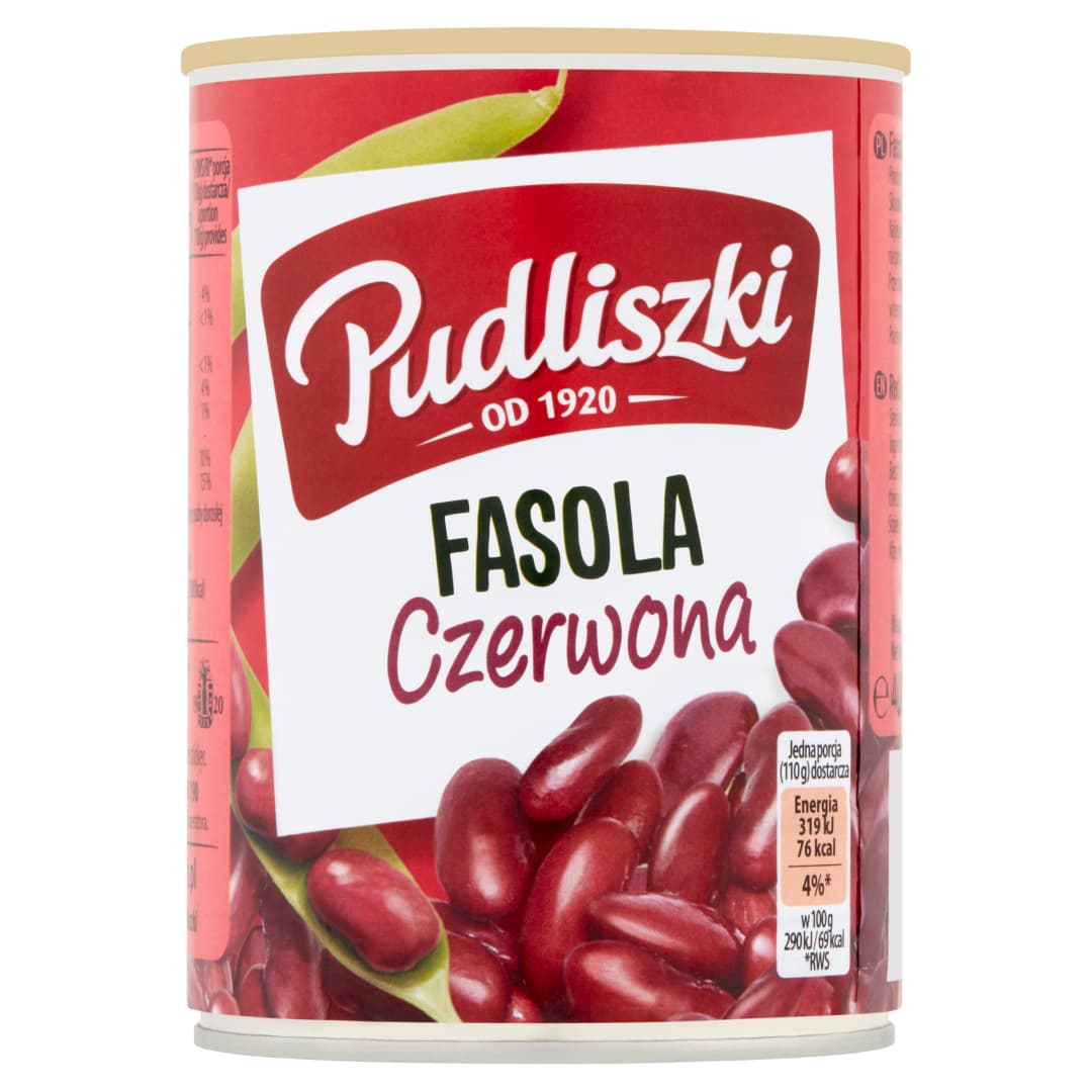 PUDLISZKI Fasola czerwona 400 g
