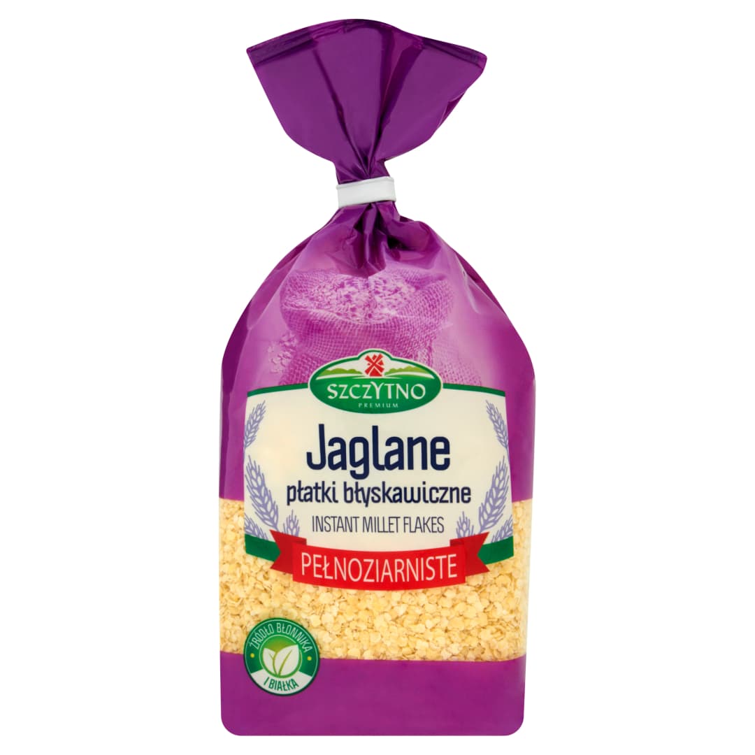 SZCZYTNO PREMIUM Płatki jaglane błyskawiczne 400 g