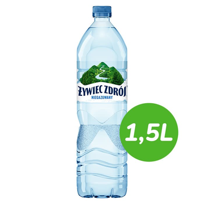 ŻYWIEC ZDRÓJ Woda źródlana niegazowana 1500 ml