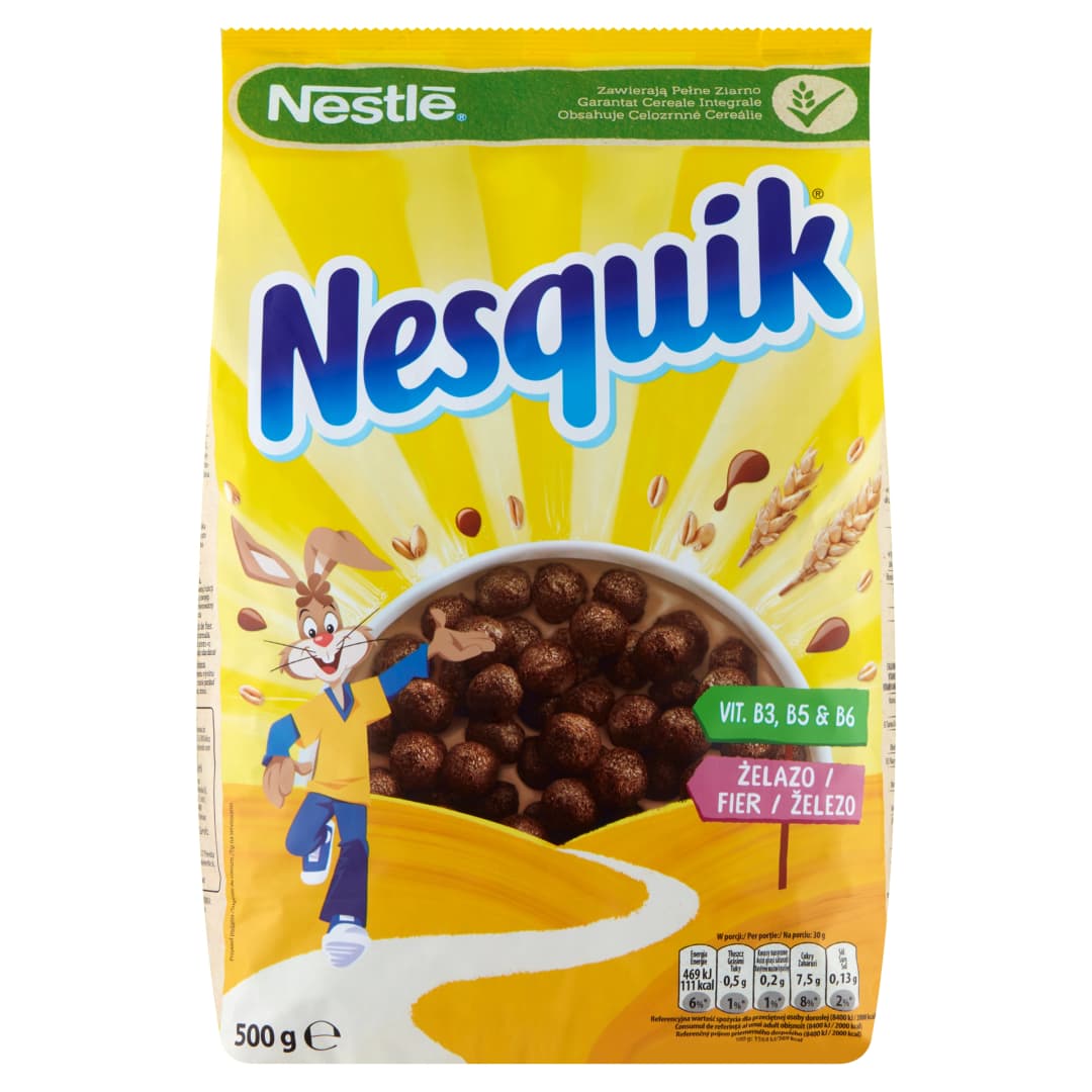 NESTLÉ Płatki czekoladowe Nesquik 500 g