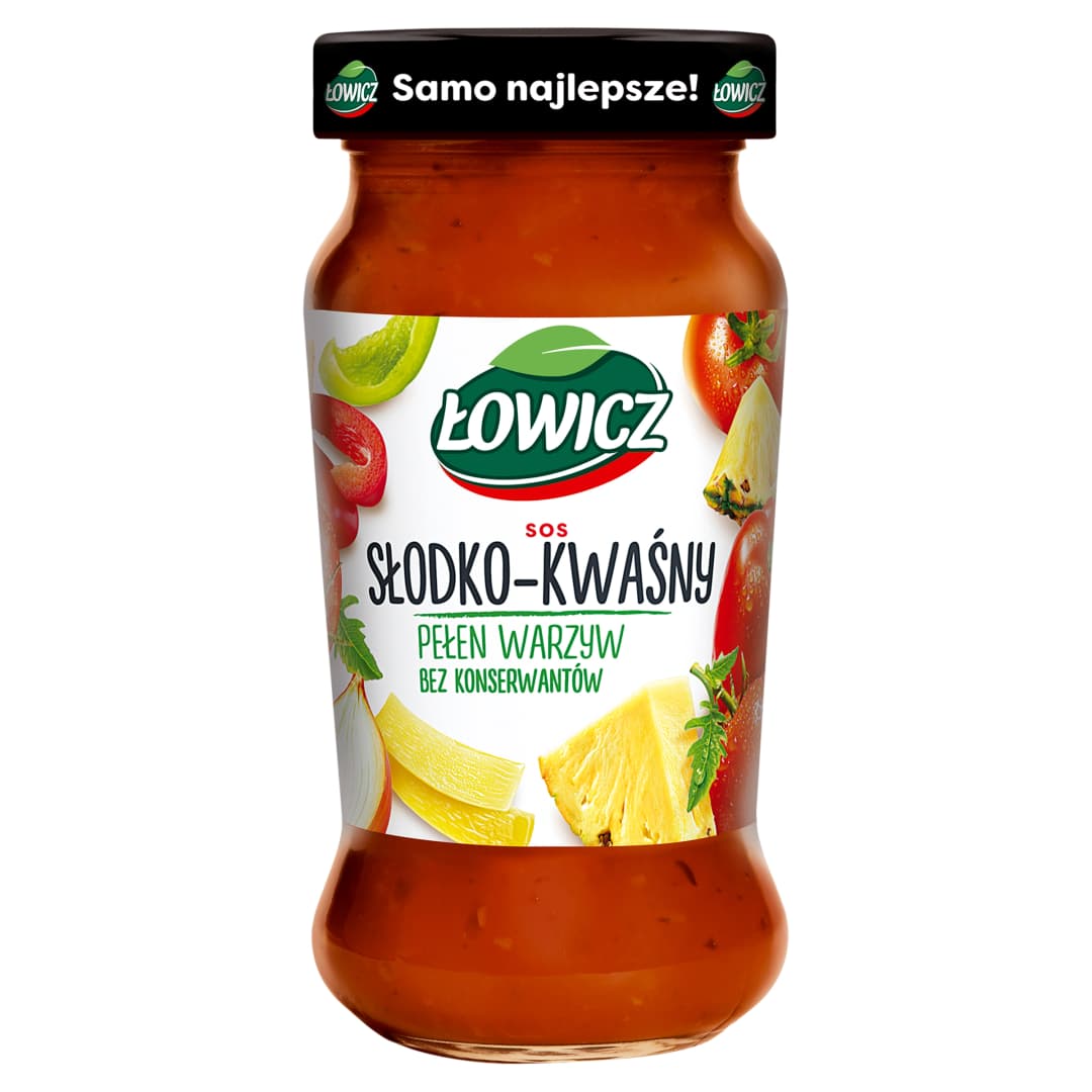 ŁOWICZ Sos słodko-kwaśny 350 g