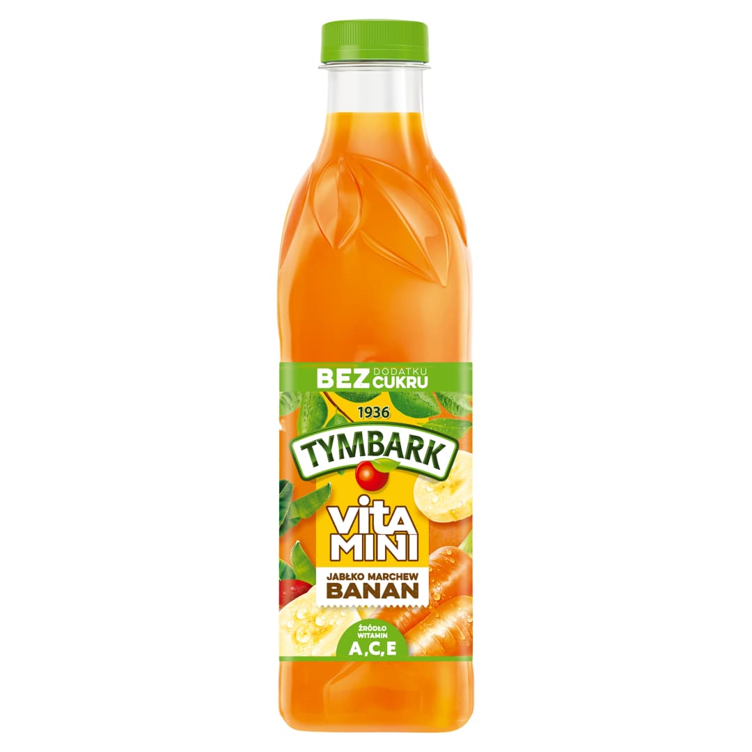 TYMBARK VITAMINI Sok banan jabłko marchew 1000 ml