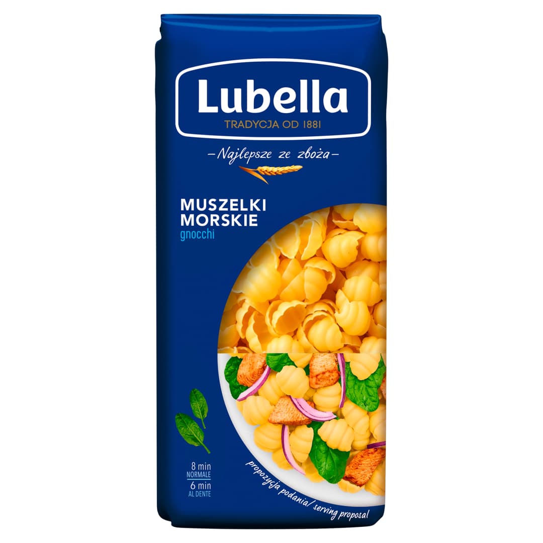 LUBELLA Makaron muszelki morskie 400 g