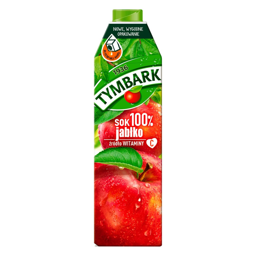 TYMBARK Sok 100% jabłko 1000 ml