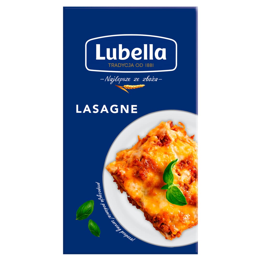 LUBELLA Makaron lasagne 500 g