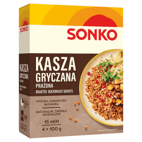 SONKO Kasza gryczana 4x100g 400 g