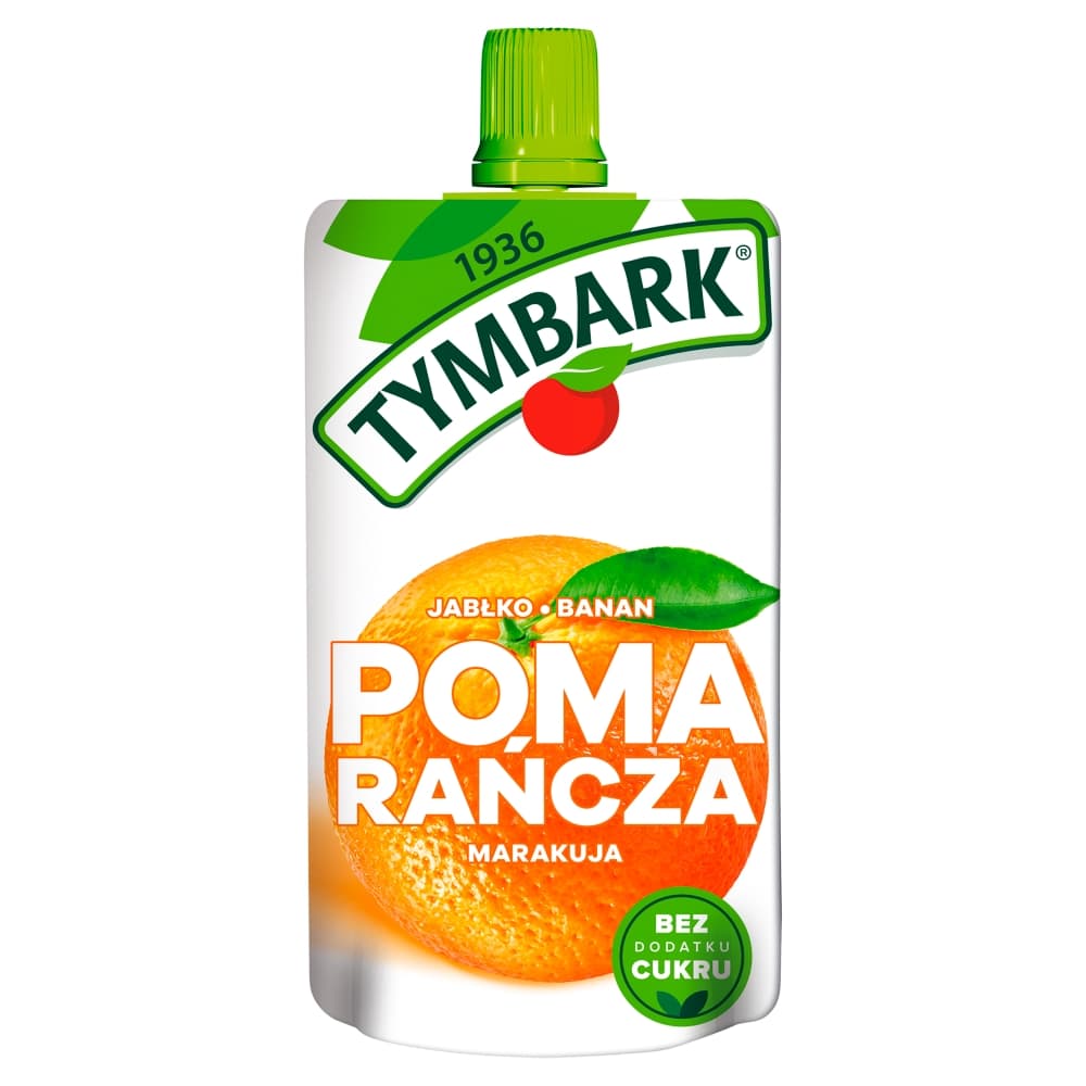 TYMBARK Mus pomarańcza-marakuja-jabłko-banan 120 g