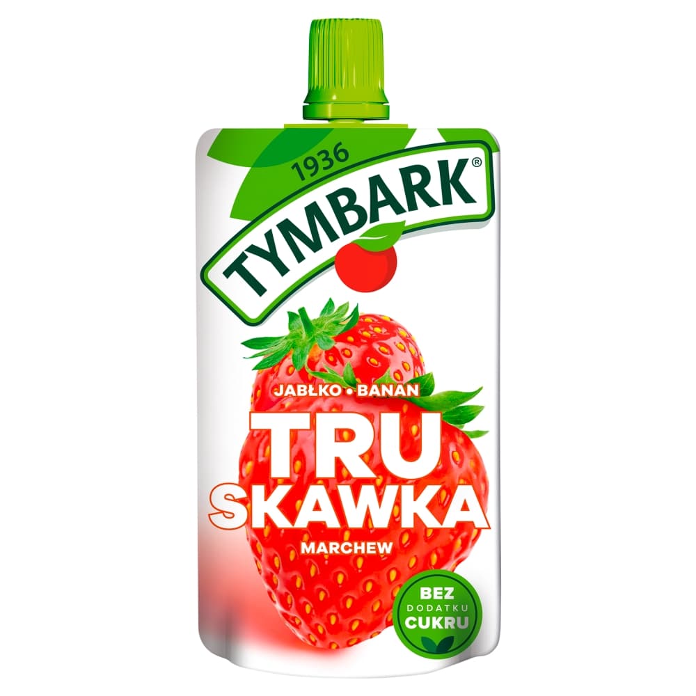 TYMBARK Mus truskawka-jabłko-banan-marchew 120 g