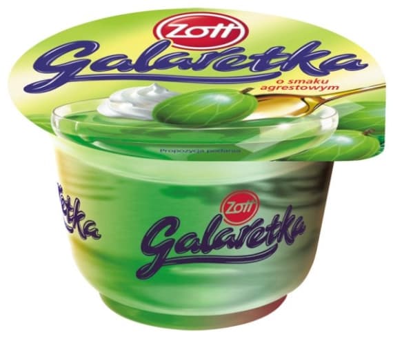 ZOTT Galaretka o smaku agrestowym 175 g