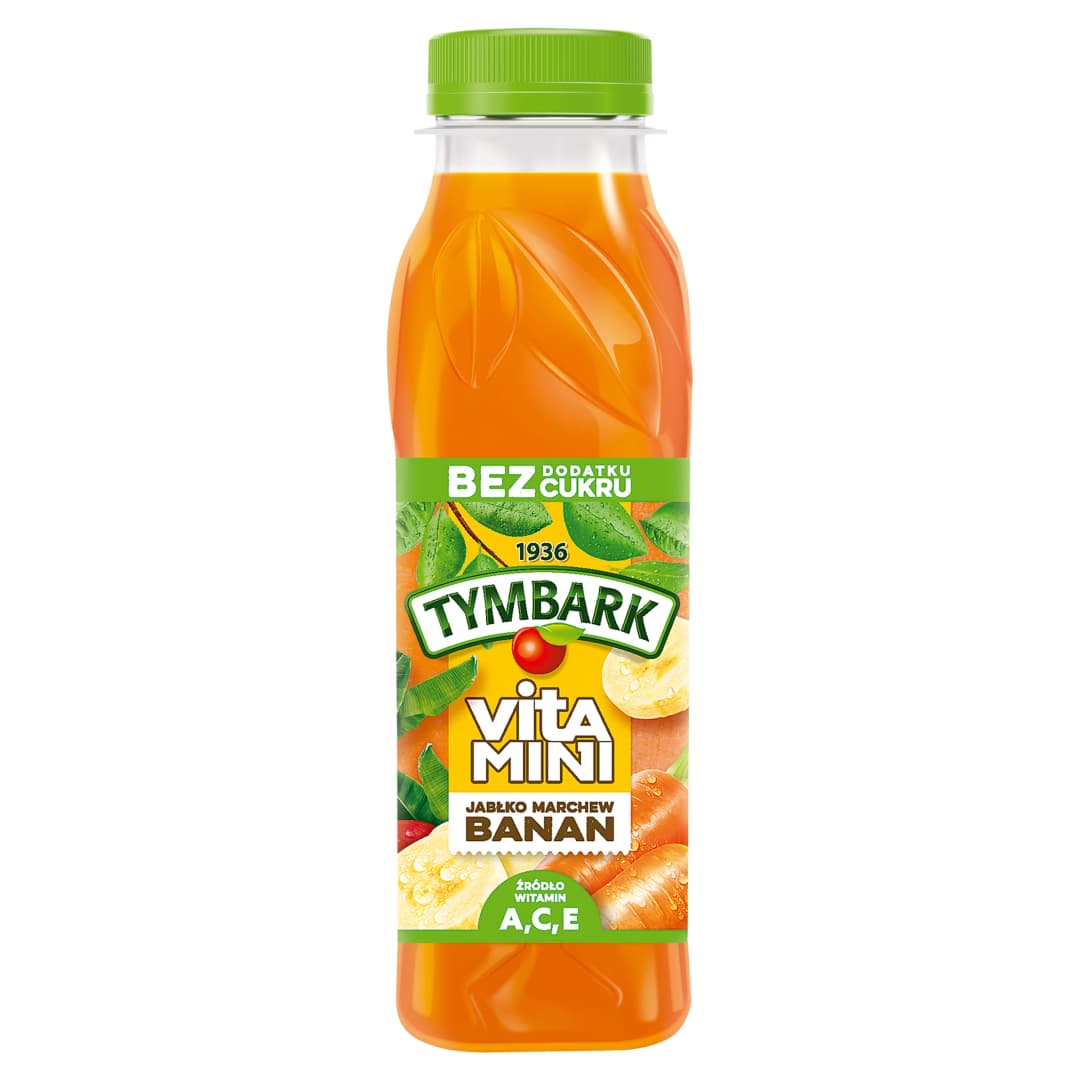 TYMBARK VITAMINI Sok banan marchew jabłko 300 ml