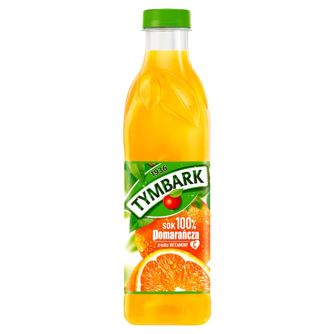 TYMBARK Sok 100% pomarańcza 1000 ml