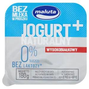 MALUTA Jogurt naturalny wysokobiałkowy 0% bez laktozy