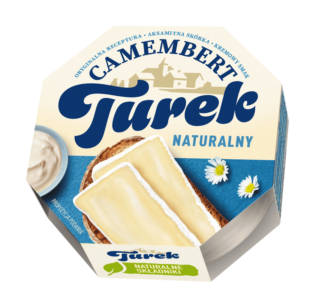 TUREK CAMEMBERT Ser pleśniowy naturalny 120g