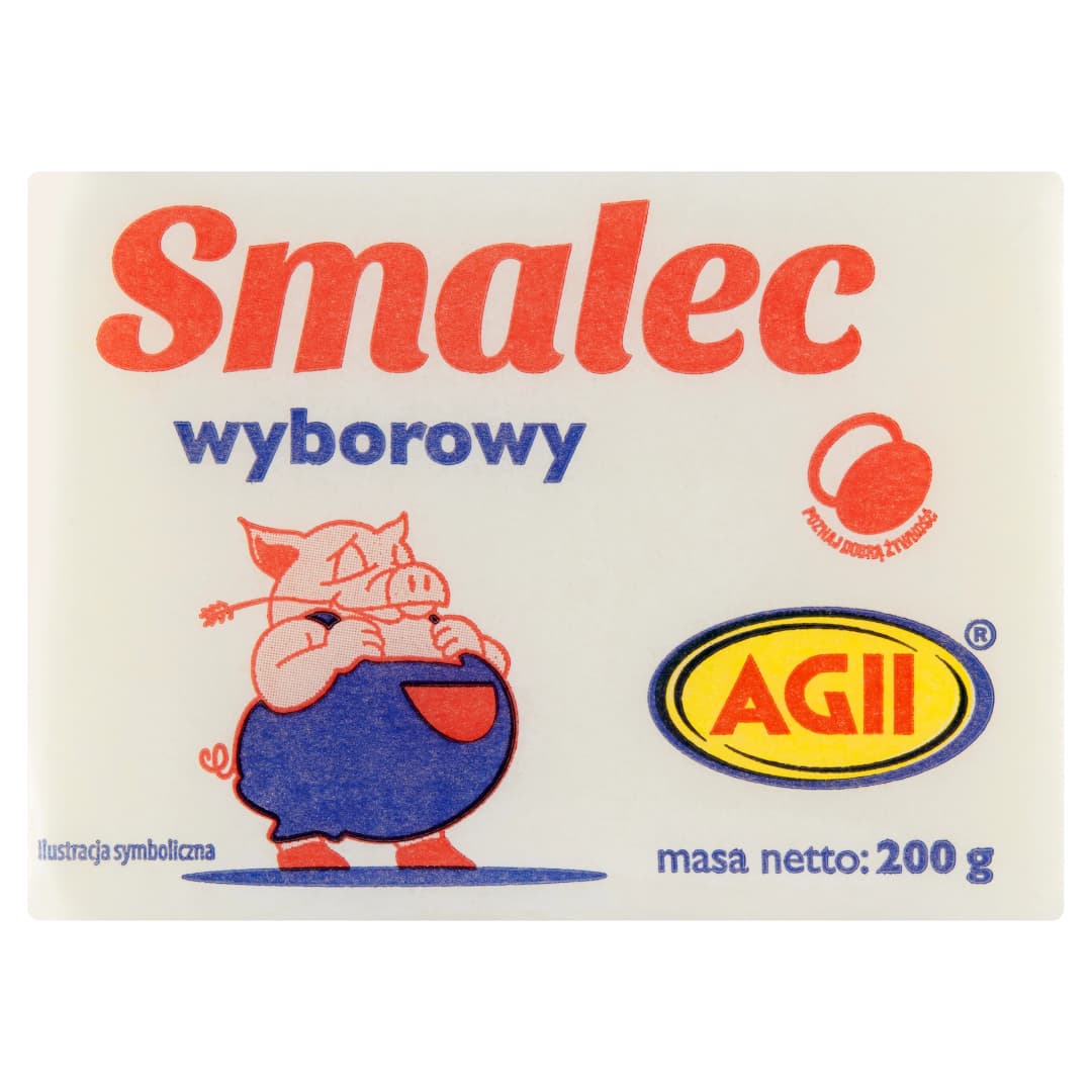 AGI Smalec czysty wieprzowy 200 g