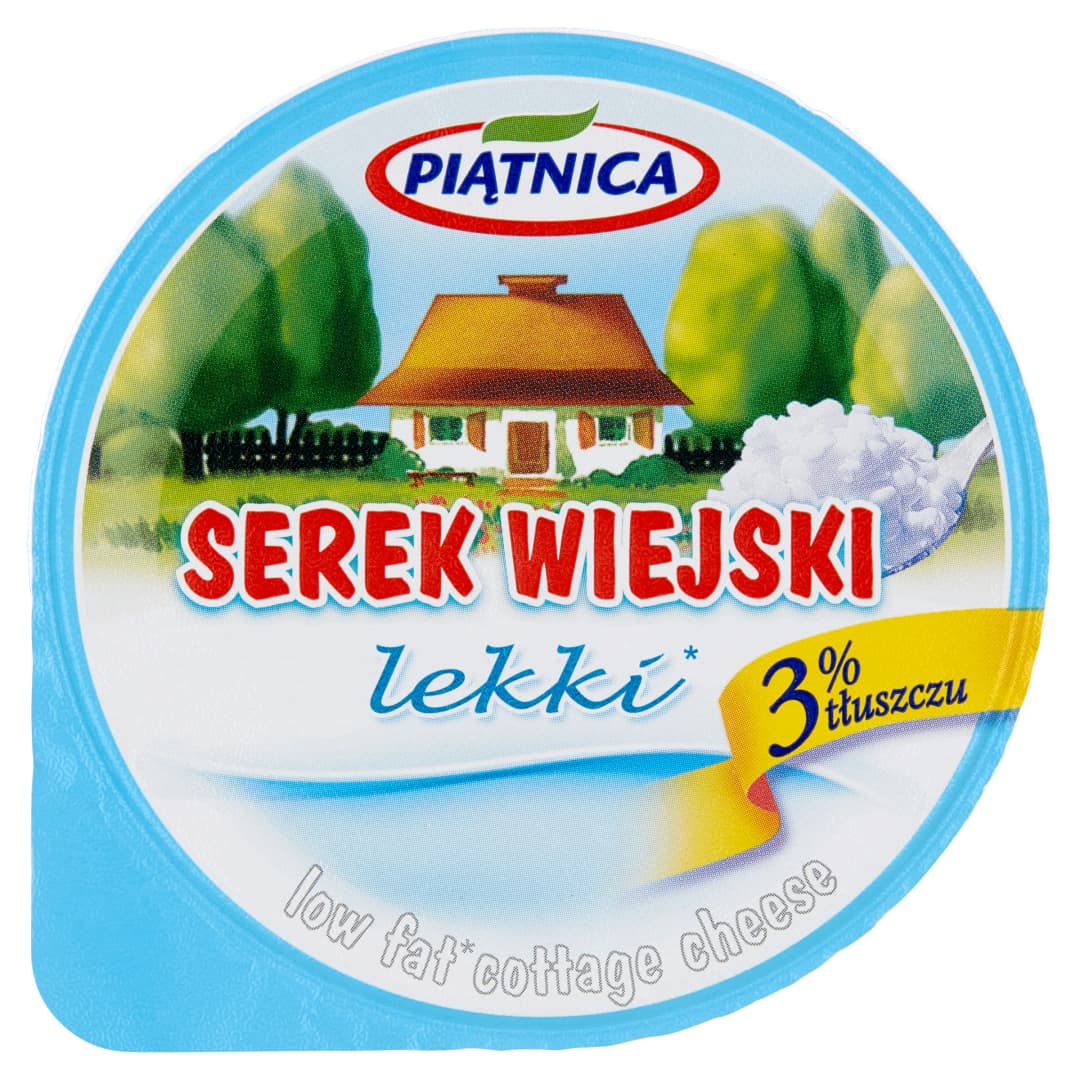 PIĄTNICA Serek Wiejski lekki 150 g