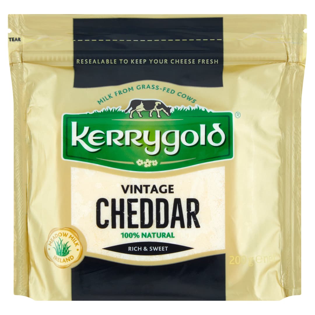 KERRYGOLD Ser Cheddar Vintage w kawałku 200 g