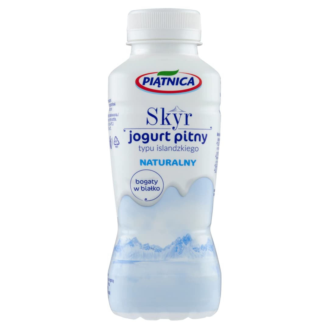 PIĄTNICA Skyr jogurt pitny typu islandzkiego naturalny 330 ml