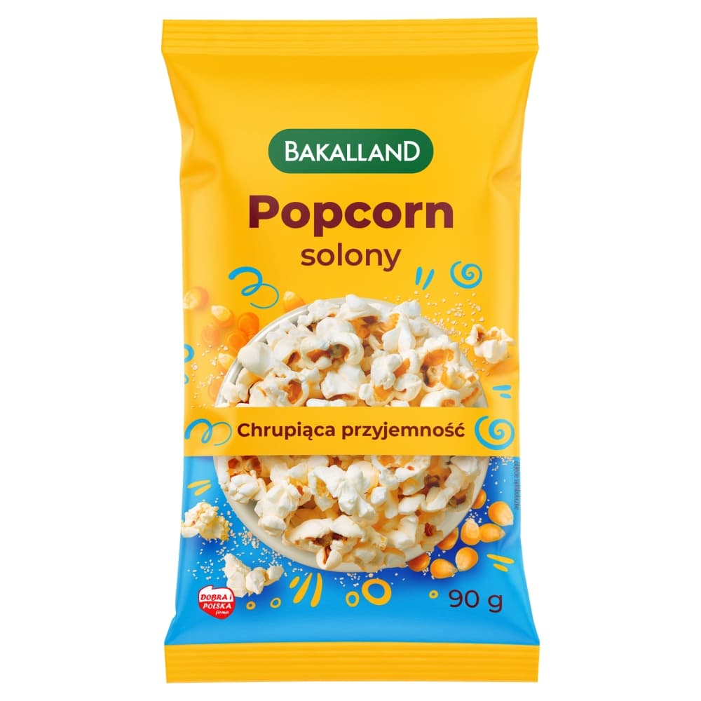 BAKALLAND Popcorn solony 90 g