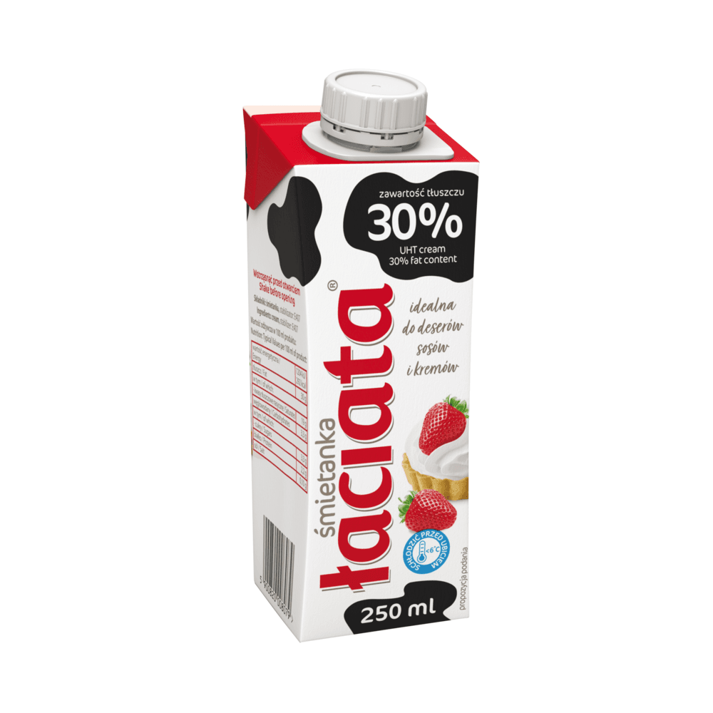 ŁACIATA Śmietanka 30% UHT 250 ml