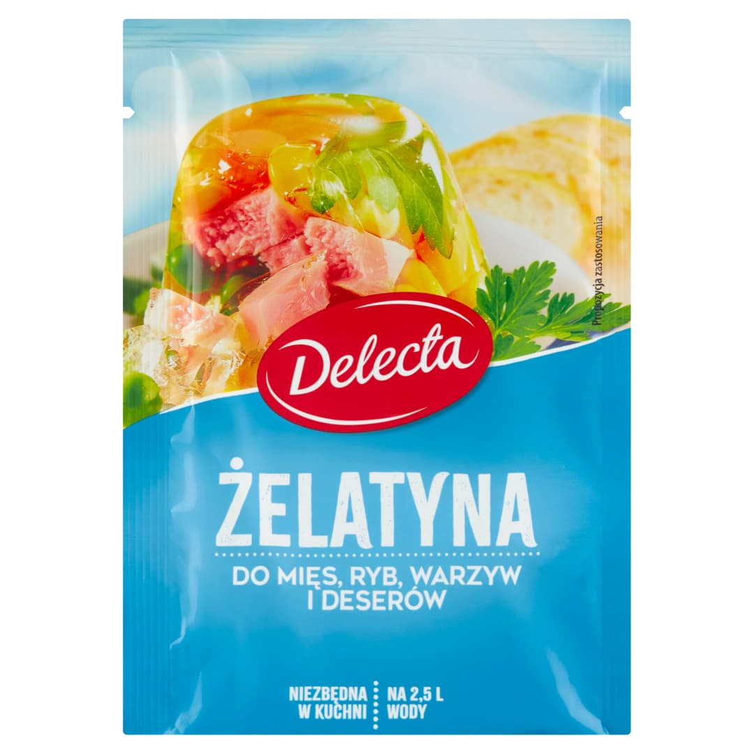 DELECTA Żelatyna 50 g
