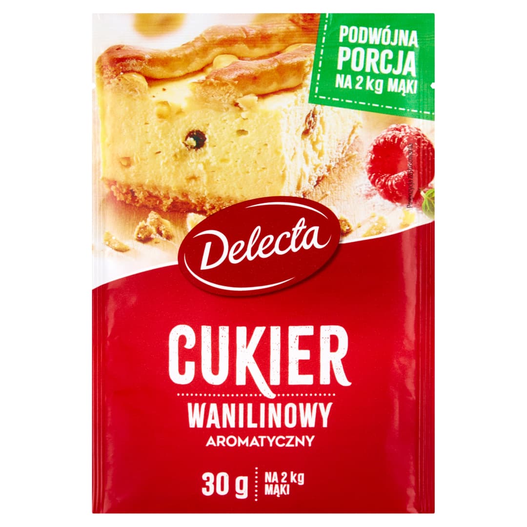 DELECTA Cukier wanilinowy 30 g
