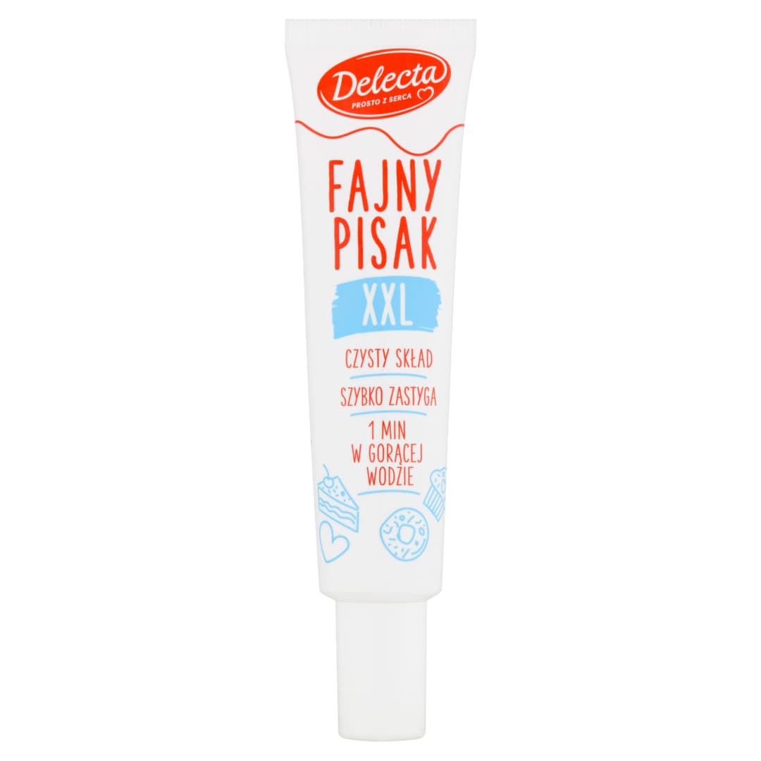 DELECTA Fajny pisak XXL biały 30 g