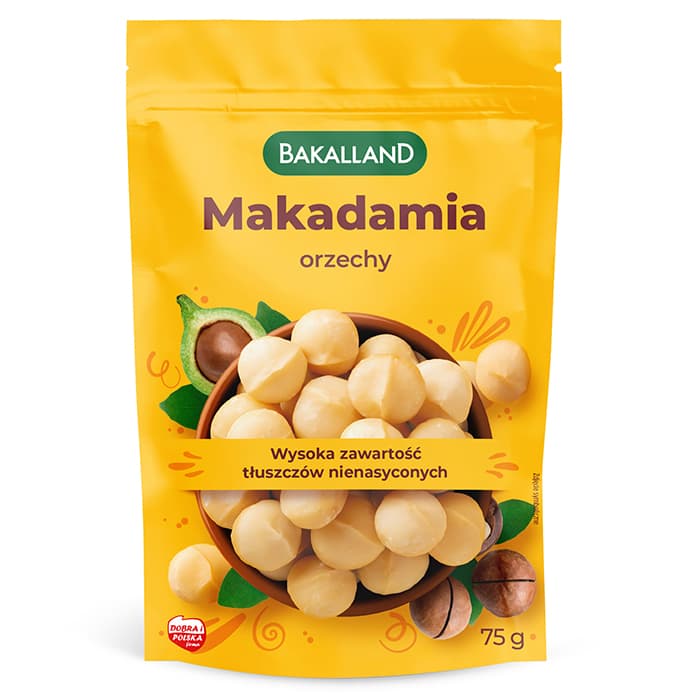 BAKALLAND Orzechy makadamia 75 g