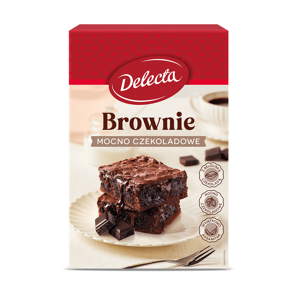 DELECTA Ciasto Brownie