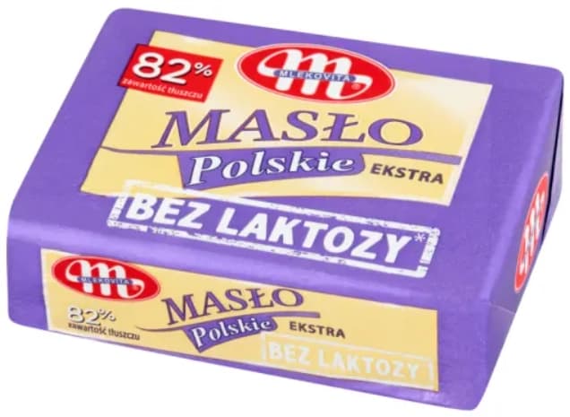 MLEKOVITA Masło Polskie ekstra bez laktozy 200 g