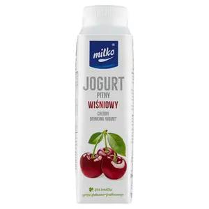 MILKO Jogurt pitny wiśniowy