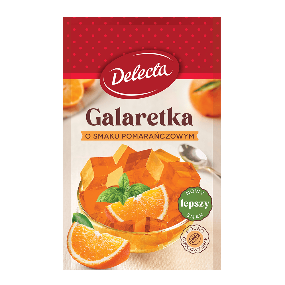 DELECTA Galaretka pomarańczowa 70 g