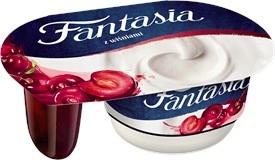 DANONE FANTASIA Jogurt wiśniowy 118 g