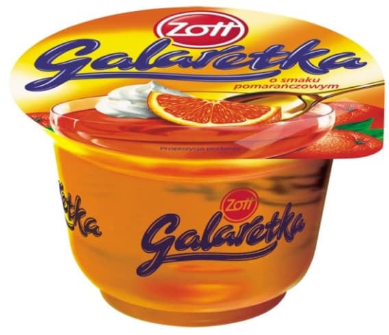 ZOTT Galaretka o smaku pomarańczowym 175 g