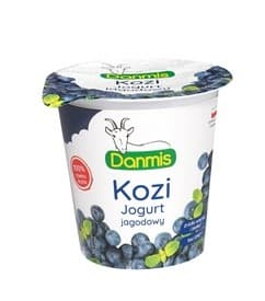 DANMIS Jogurt kozi o smaku jagodowym 125 g