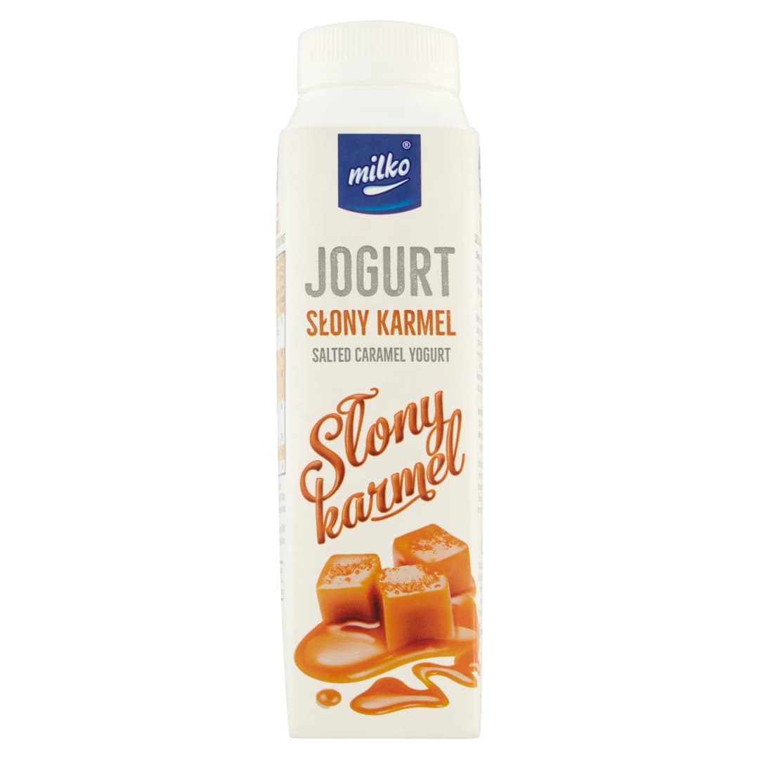 MILKO Jogurt pitny słony karmel 330 ml