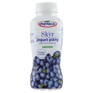 PIĄTNICA Skyr jogurt pitny typu islandzkiego jagodowy